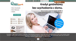 Desktop Screenshot of pbsbank.pl