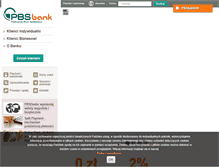 Tablet Screenshot of pbsbank.pl
